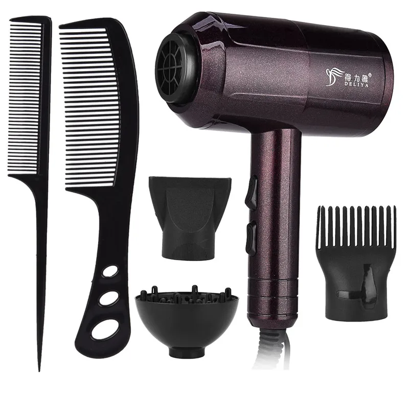 cabelo com difusor concentrador e ferramenta estilo