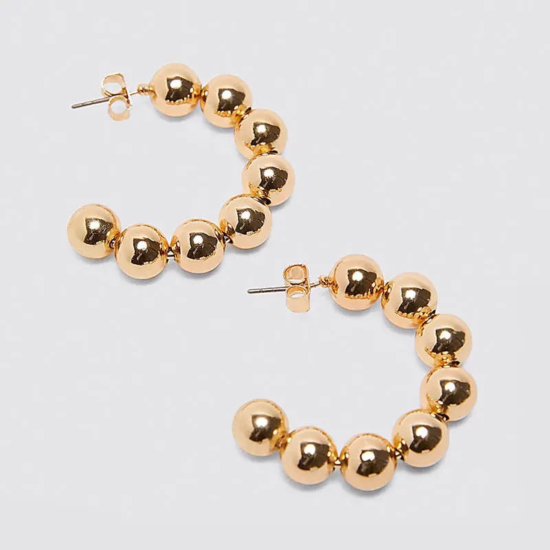 Flatfoosie золотая цепочка ожерелье для женщин металлическое винтажное соединительное звено подвеска ZA колье ожерелье s богемное ювелирное изделие аксессуары - Окраска металла: 164