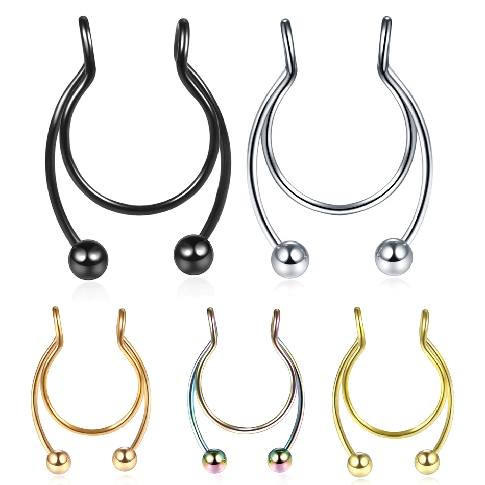 Kemp stones peacock design nose rings – Globus Fashions