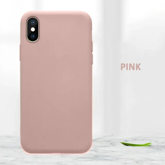 Официальный силиконовый Жидкий чехол для apple iphone 11 Pro MAX XR X Xs MAX чехол s для iphone 7 8 Plus 6 6s Plus чехол с логотипом - Цвет: Розовый
