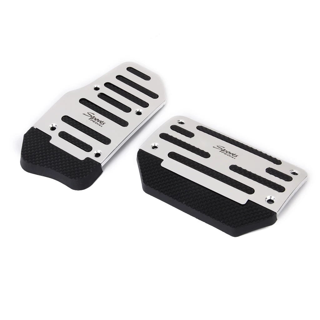 2X Brake Accelerator Sport NonSlip Pedal Pad Vehicle Automatic AT Car Blue