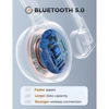 1/2 pack Mpow M5 Bluetooth V5.0 Headset Wireless Truck Driver Headphones Hands-free Call Headset with Mic for Call Center Office 4