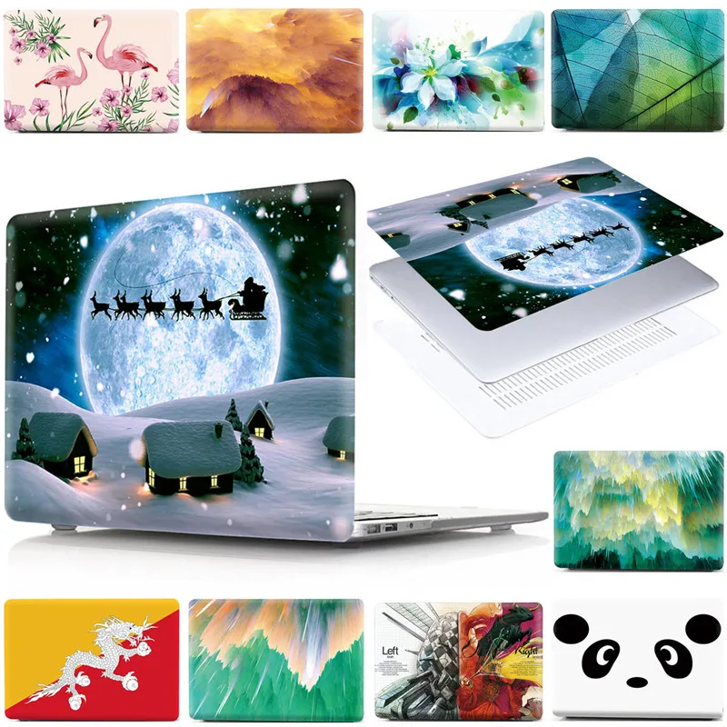 Christmas Collection Prints 13.3 Laptop Cover For Macbook Pro Retina 12 13 15 Air 11 Air 13 A2020 A2179 Air 13 A1466 A1369 Case