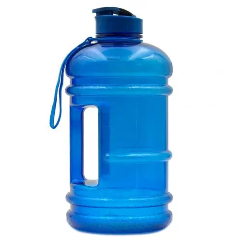 2.2L портативный Открытый путешествия Bpa бесплатно бутылка для воды Тренажерный Зал Фитнес питьевой чайник с ручкой не подходит для горячей жидкости - Цвет: Синий