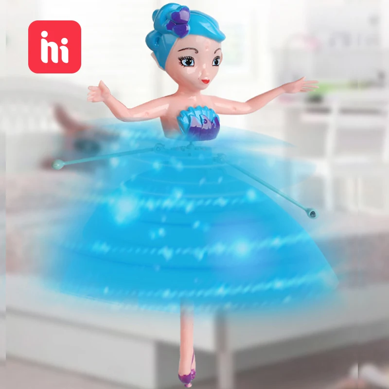 Flyings Luminous Princess Cute Dolls fairy RC Toy Infrared Induction drone RC Helicopter Fly Quadcopter Drone Kids Toys Flyings Luminous Princess Cute Dolls fairy RC Toy Infrared Induction drone RC Helicopter Fly Quadcopter Drone Kids Toys