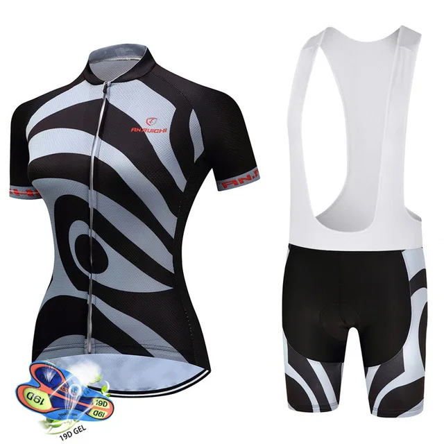 Женская одежда Велоспорт Джерси набор MTB Bib Короткие брюки велосипед одежда женский гоночный велосипед для девочки одежда Ropa Ciclismo