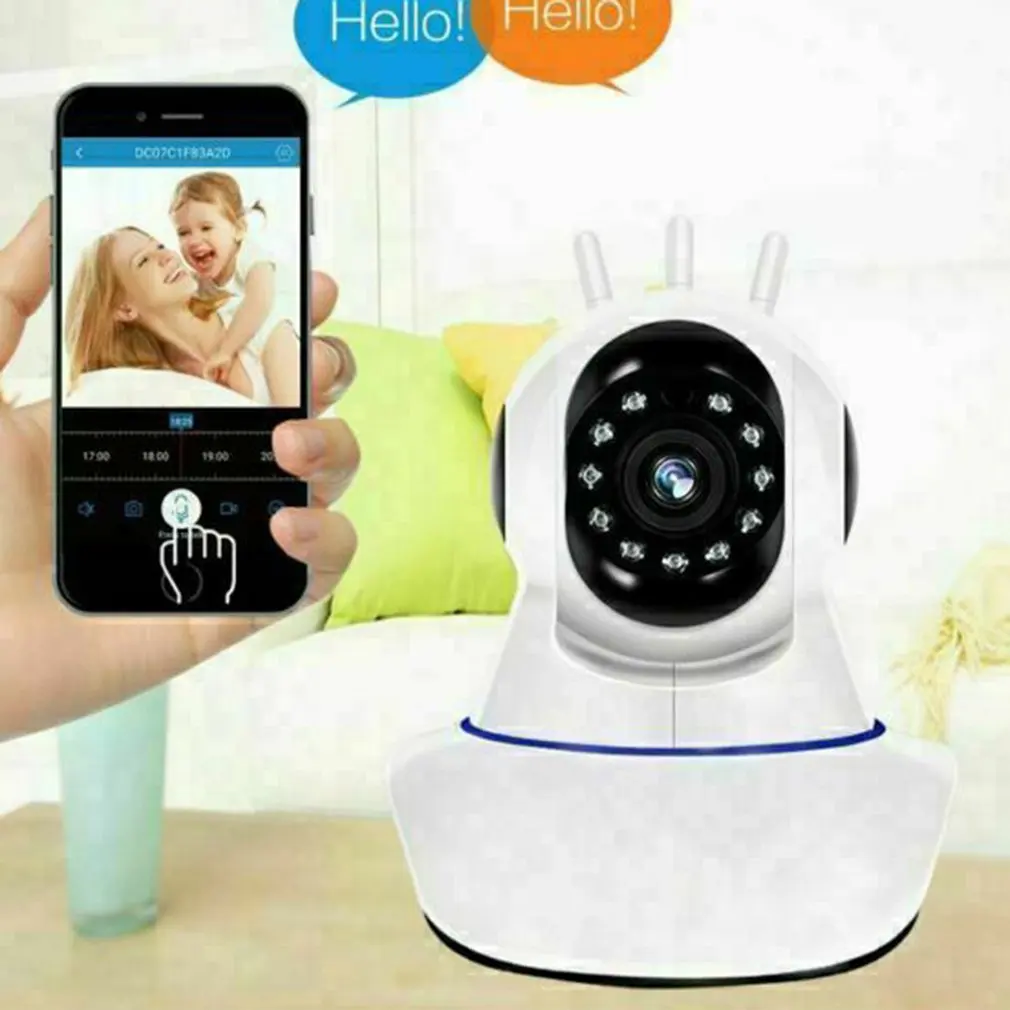 Tre-Antenna Macchina Fotografica Senza Fili del Ip di Wifi Della Macchina Fotografica 1080P Telecam