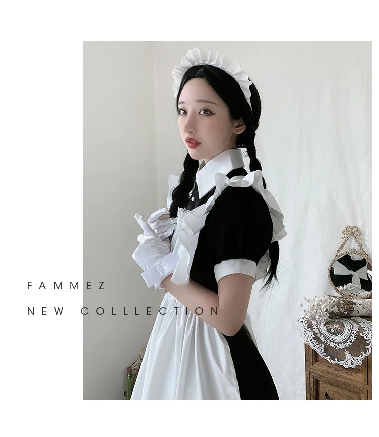 Cosplay&ware Women Maid Outfit Anime Long Dress French Court Lolita Dresses Cosplay Costume -Zentai shop online H2c86d8a14ff748cdb88ccc2907f4784bb.jpg