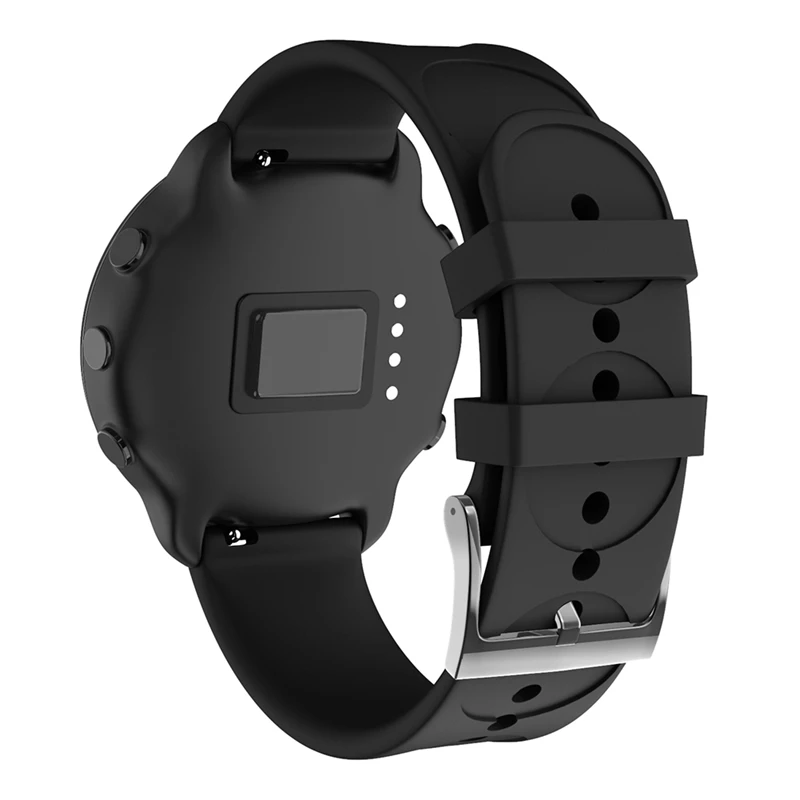 QJ2267B Регулируемые для Suunto 3 фитнес силиконовые наручные часы полосы с кругами с принтом булавка пряжка Замена аксессуары с инструментами - Цвет: QJ2267B