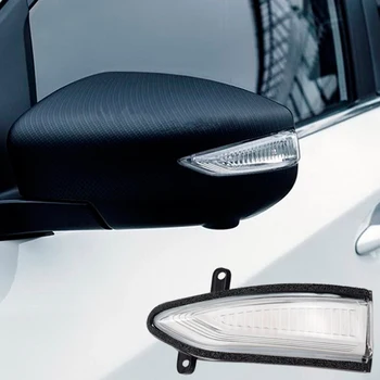 

For Nissan Altima Teana 13-18 Sylphy Sentra Pulsar Tiida LED Dynamic Turn Signal Blinker Side Rear-View Mirror Indicator Light