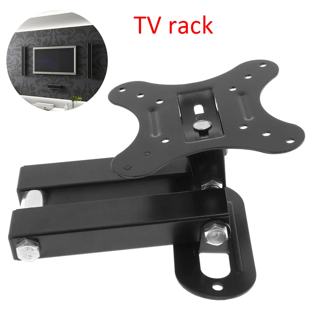 Universal TV Bracket Adjustable Tv Stand Wall Mount Bracket Rotated Holder TV Mounts For 14 To 27 Inch LCD LED Monitor Flat Pan