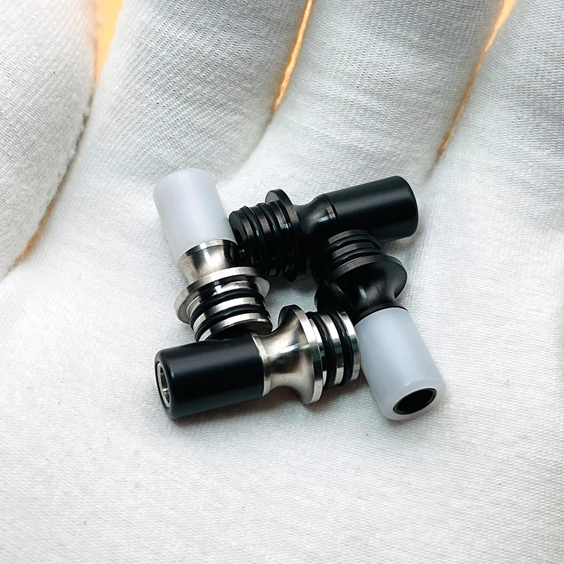 

Stainless Steel MTL 510 Drip Tip Heat Resistance Mouthpiece 3mm Narrow Bore Vape Tip Black White For BSKR Berserker MTL Mini RTA