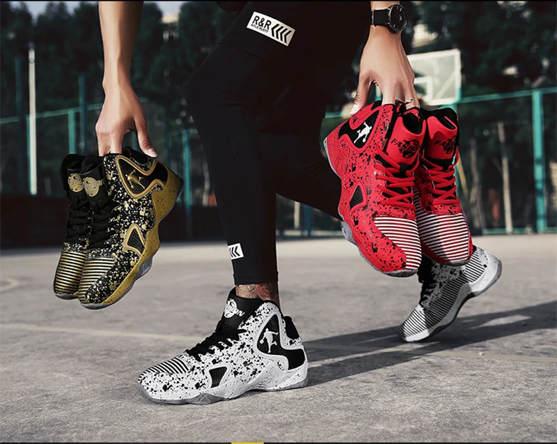 HUMTTO мужские баскетбольные кроссовки Jordan пара амортизирующие противоскользящие баскетбольные кроссовки противоударные уличные армейские ботинки унисекс