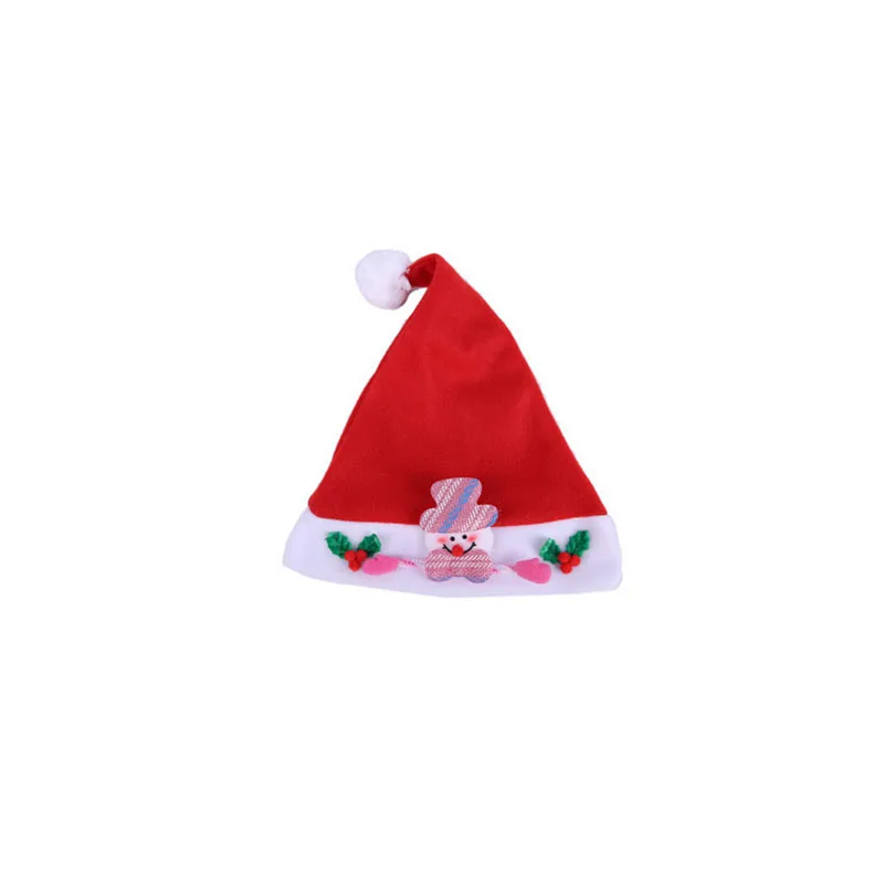 Festival Christmas Ornaments Decoration Christmas Hats Santa Hat Children Women Men Boys Girls Cap For Christmas Party Props