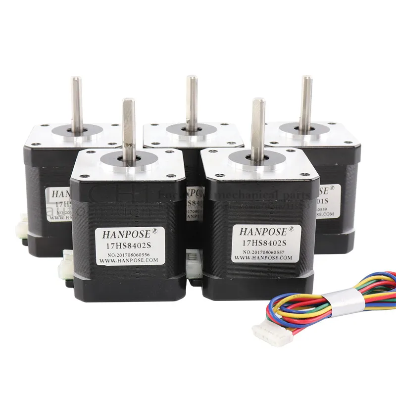 1 шт. шаговый мотор 4-свинец Nema17 48 мм/78Oz-in/1.8a Нема 17(Национальная ассоциация владельцев электротехнических предприятий) двигатель 42bygh 1.8A(17HS8401s) Мотор