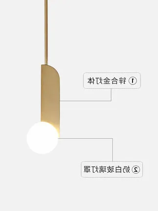 

Postmodern Creative Nordic Living Room Corridor Restaurant Designer Pendant Lamps Bar Cafe Model Room Pendant Lights hanging