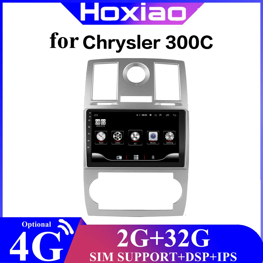 Автомагнитола araba radyo 2 din Android мультимедийная oynatыci otomatik ses Chrysler Aspen için 300C 2004 2005 2006