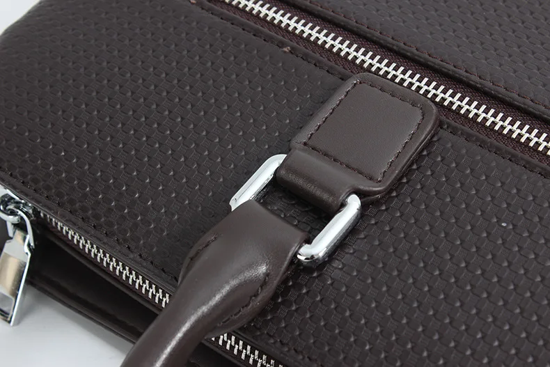 New Leather Men's Handbag Men's Business Handbag Case Leather Briefcase Head Layer Leather Handbag Man