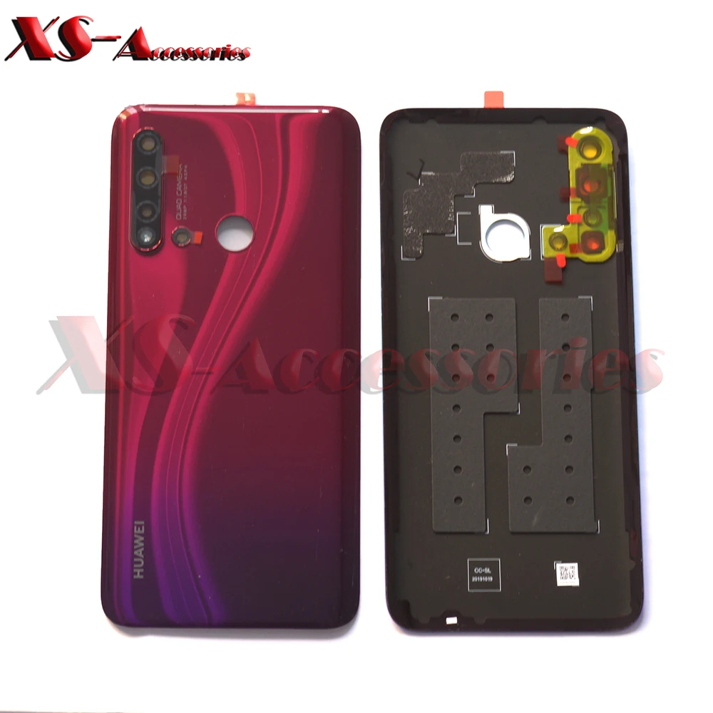 Для P20 lite Крышка батарейного отсека Корпус рамка Панель рамка Крышка Nova 5i