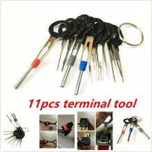 

11PCS Car Terminal Removal Tool Puller Auto Set Motorist Kit Automotive Repair Tool Stylus Wire Crimp Pin Extractor