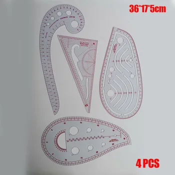 

Sewing Tools Sew French Curve Metric Shaped Ruler Kit Measure for Sewing Dressmaking Pattern Design DIY Clothing @M23