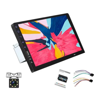 

Car Multimedia Stereo, 2 Din 9 Inch MP5 Player Automatic Audio Player Bluetooth USB Press Mirrorlink No Android Player