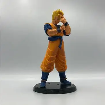 21 см Dragon Ball Z Broly Goku Vegeta Gogeta Gohan стволы ячейки ПВХ Коллекционные Фигурки игрушки для Рождественский подарок - Цвет: opp bag