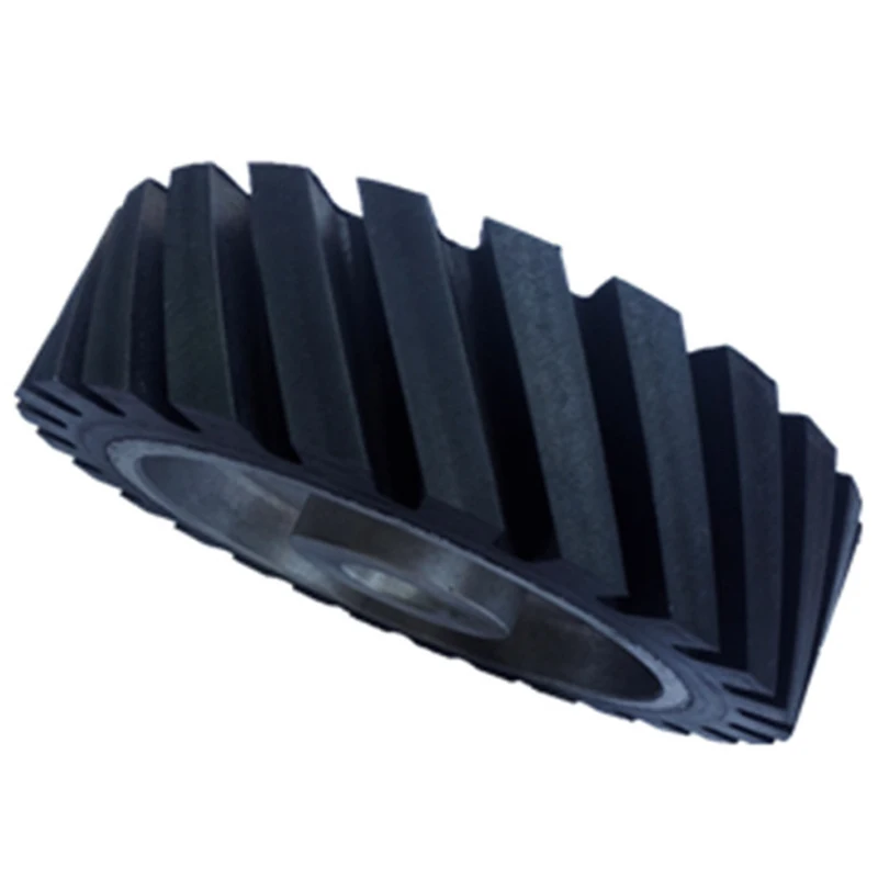 

200 x 50Mm Serrated Belt Grinder for Contact Wheel Rubber Wheels for Abrasive Belts