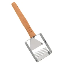 Прочный многофункциональный скребок для меда пчелиный улей из нержавеющей стали Вилка Лопата для пчеловодства мед инструмент для сбора