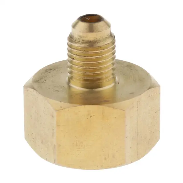 Sárgaréz W21 - 1/4 Sae Légkondicionáló Adapter Vákuumszivattyú Illesztése - Image 2