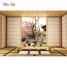 Yeele Wood Door Building Table Japan Interior Living Room Scene Photography Backgrounds Photographic Backdrops For Photo Studio