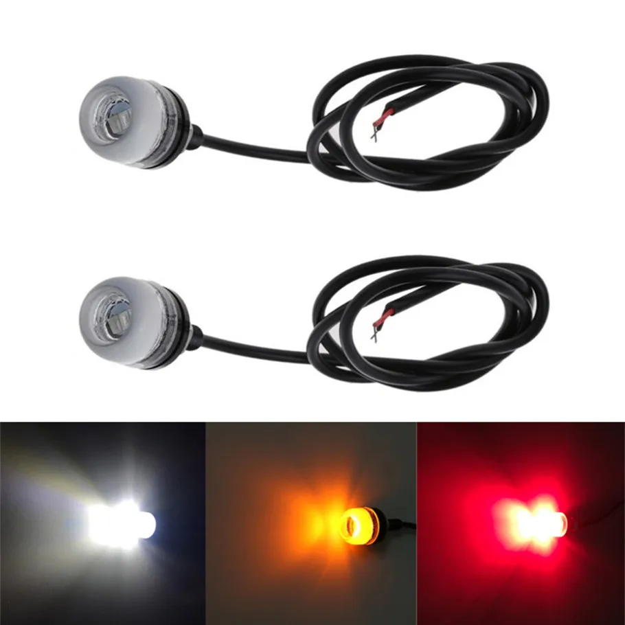 3SMD 5630 LED лампа &quotОрлиный глаз&quot дневные ходовые огни DRL подсветка номерного