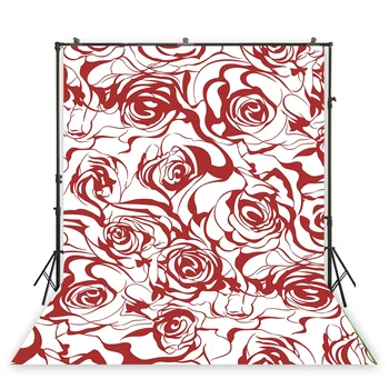 

HUAYI artistic photos backdrop photography studio photo background wedding decoration flowers backdrop