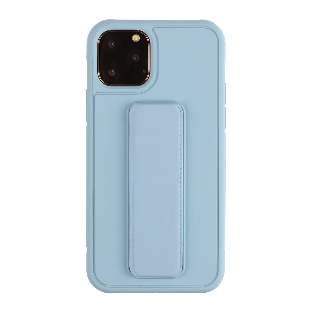 Для iPhone 11 Pro 11 Pro Max 6 6s 7 8 Plus X Xr Xs Max чехол с логотипом Мягкий ТПУ чехол для телефона с подставкой и ремешком на руку