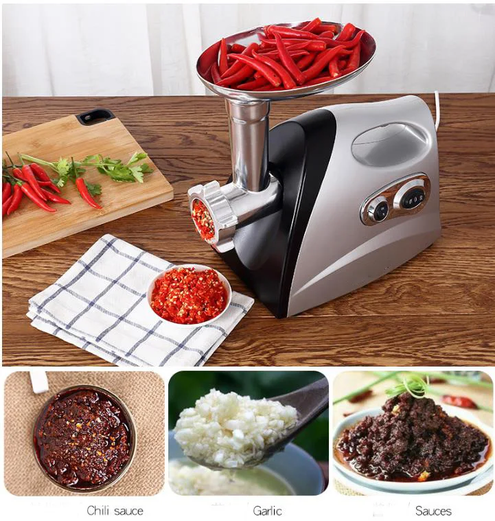 Electric Meat Grinders 2800W Powerful Stainless Steel Meat Grinder Kitchen Home Sausage Stuffer Meat Mincer Heavy Duty