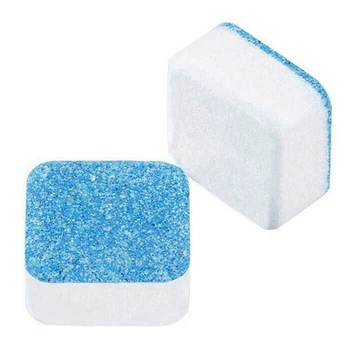 

12pcs Washing Machine Cleaner Descaler Deep Deodorant Durable 6/12pc washing machine tank cleaning tablets effervescent tablets