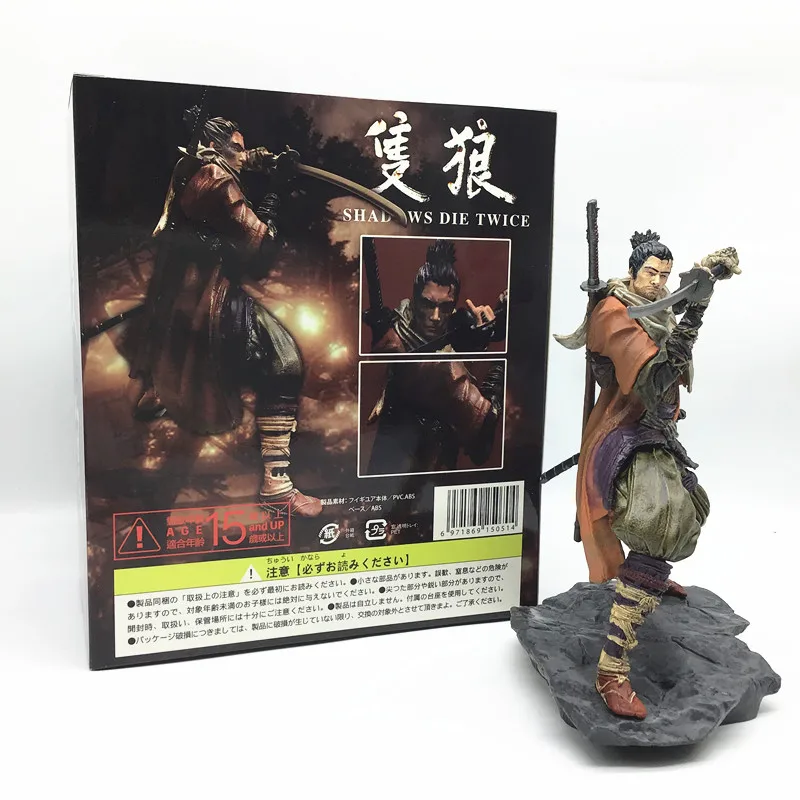 Фигурка SEKIRO из игры в наличии двойная фигурка ПВХ теней Коллекционная модель