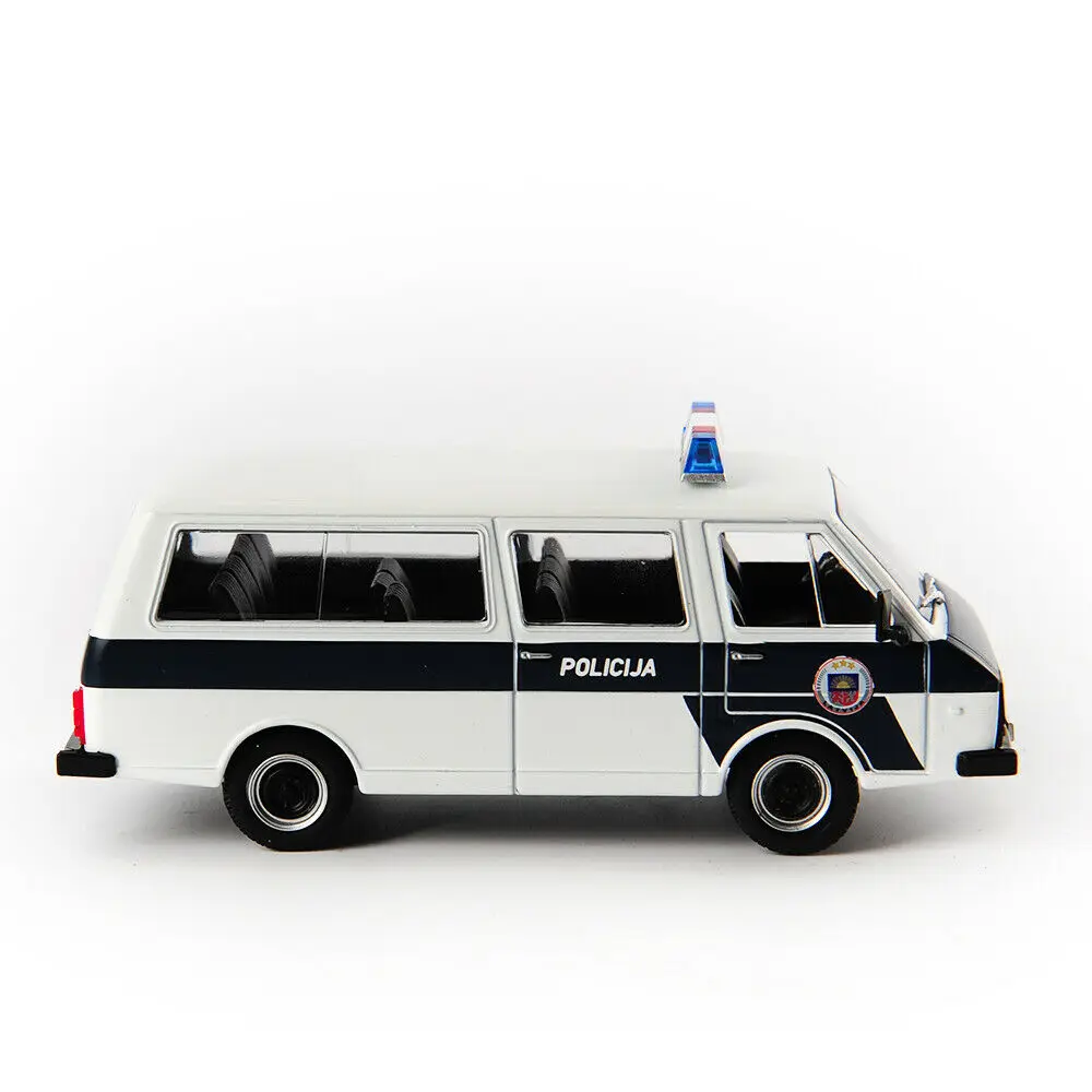 Kid Model Toys for Boys 1/43 Scale Alloy Diecast RAF-22038 Polices Car Russian Raf Car Ambulance DeAGOSTINI