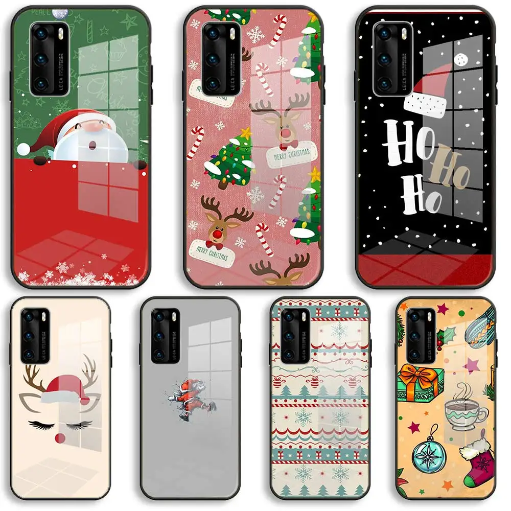 Чехлы из мягкого стекла для Huawei P40 P30 P20 Pro Lite Plus P30lite P40lite E P Smart 2020 | Мобильные