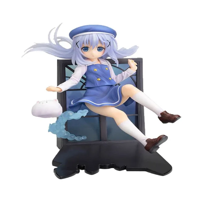 100 Authentic Original Japanese Version Anime Figure Figure Rreprinted May I Ask Today The Rabbit is