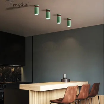 

Postmodern Led Bar Counter Ceiling Lamp Cylinder Downlight Corridor Aisle Design Decor Living Room Bedroom Loft Light Fixtures