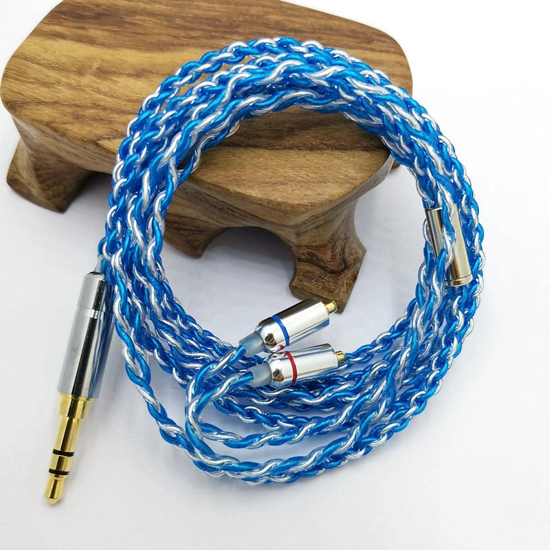 Ry C12 1 2m Diy Replacement Cable 3 5mm Silver Plated Upgraded Wire 4 Strand Wire Cable For Repair Diy Hifi Mmcx Earphone Cable Earphone Accessories Aliexpress