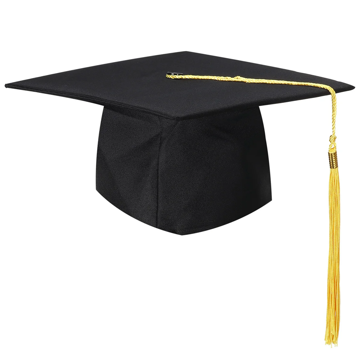 Hat College Bachelor Doctor Chancellor Graduation Board Cap Tassel Costume Party - Цвет: Tutor hat