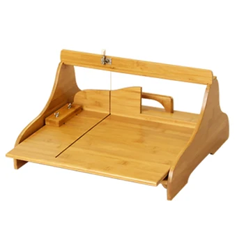 

Large Soap Cutter Platform Adjustable Bamboo Log Splitter Handmade Soaps Cutting Tool