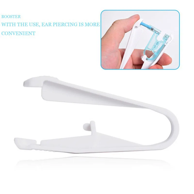 NEW 1 PCS Painless Piercer Gun Build In Steel Stud Earring Ear Piercing Tool Healthy Safety Disposable Ear Piercing Tool Kit