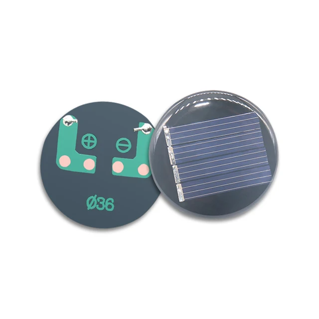 1PC  2V 35mA 50mA 100mA 150mA Mono/Polycrystalline Solar Panel /Solar Cell Battery Module Epoxy Board PET Power Generation Board 4
