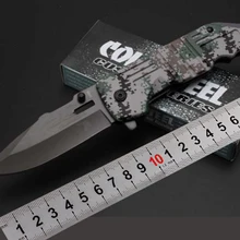 440C Blade Folding Knife steel Handle Outdoor Camping Hunting Survival tactical Kni fe Karambit Top Military EDC Knives