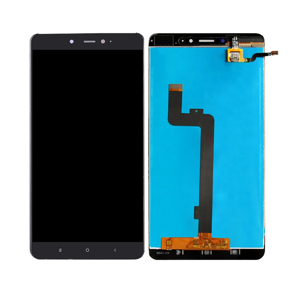 6,4" для Xiaomi Mi Max 2 lcd дисплей кодирующий преобразователь сенсорного экрана в сборе для Xiaomi Mi Max2 дисплей с заменой рамки