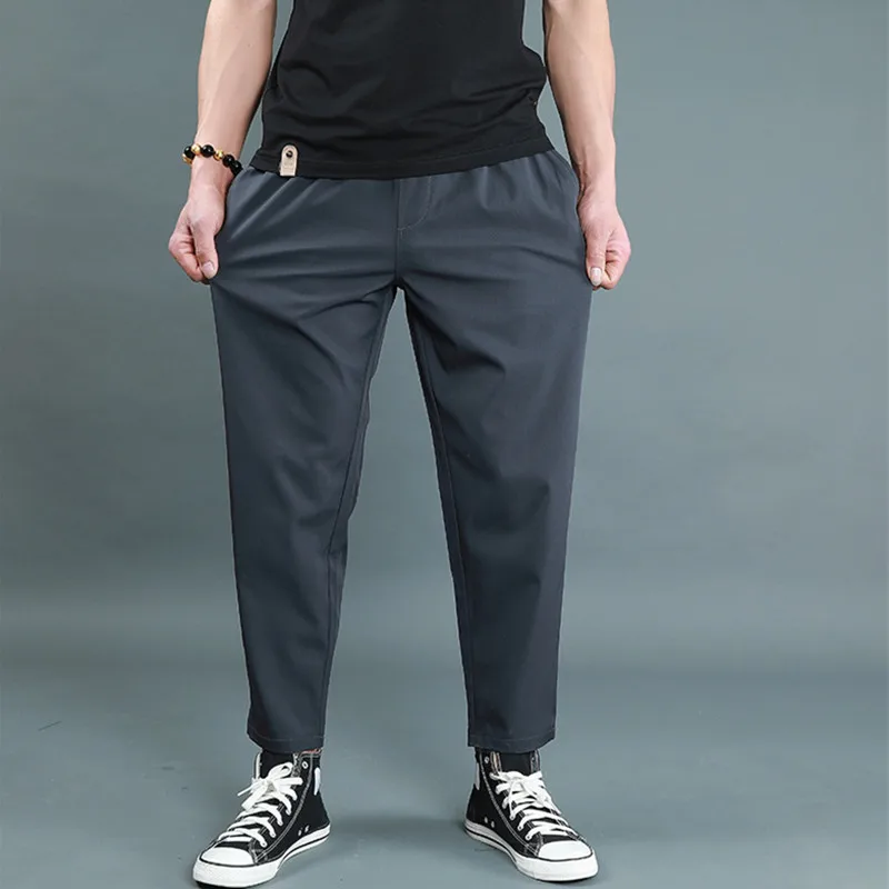 Spring Harem Pants for Men Waist Elastic Outdoor Sports Combat Jogger Trousers Military Loose Casual Street Cargo Pant | Мужская одежда