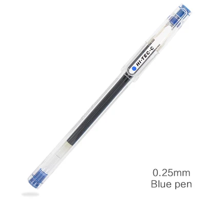 1 шт. пилот HI-TEC-C гелевая ручка BLLH-20C3 BLLH-20C4 BLLH-20C5 0,3 мм 0,4 мм 0,5 мм 0,25 мм финансовых ручка Япония письменные принадлежности - Цвет: 20C2.5-blue